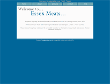 Tablet Screenshot of essexmeats.com